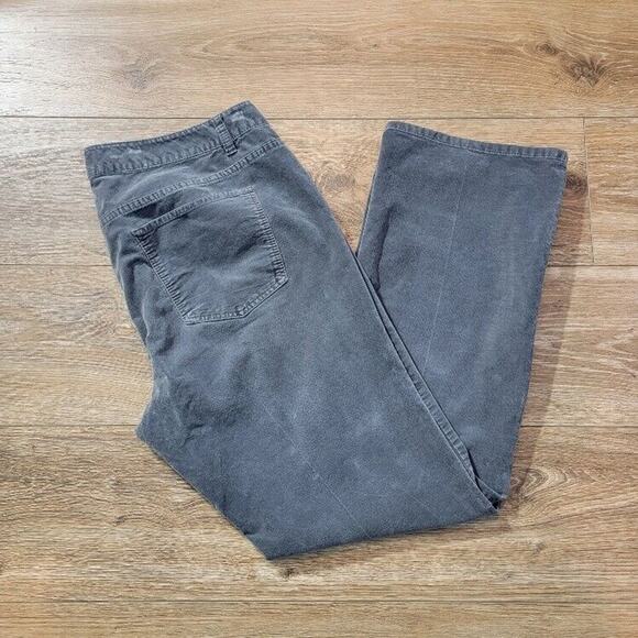 Talbots Pants Trousers Women's Faux Suede Sz 16W Stretch Gray - Picture 1 of 15